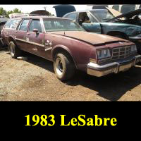 Junkyard 1983 Buick LeSabre Wagon