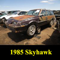 Junkyard 1985 Buick Skyhawk Wagon