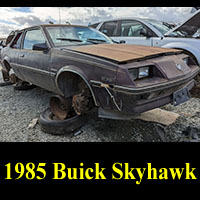 Junkyard 1985 Buick Skyhawk
