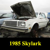 Junkyard 1985 Buick Skylark