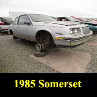 Junkyard 1985 Buick Regal Somerset