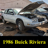 Junked 1986 Buick Riviera