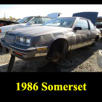 Junkyard 1986 Buick Regal Somerset