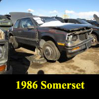 Junkyard 1986 Buick Regal Somerset