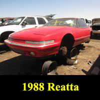 Junkyard 1988 Buick Reatta