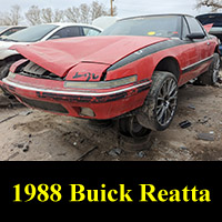 Junkyard 1988 Buick Reatta