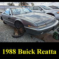 Junked 1988 Buick Reatta