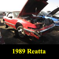 Junkyard 1989 Buick Reatta