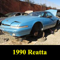 Junkyard 1990 Buick Reatta