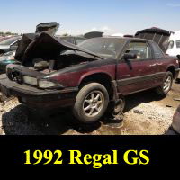 Junkyard 1992 Buick Regal GS