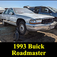 1993 Buick Roadmaster sedan in junkyard