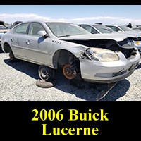 Junkyard 2006 Buick Lucerne CXL