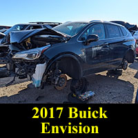 Junkyard 2017 Buick Envision