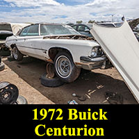 1972 Buick Centurion in junkyard