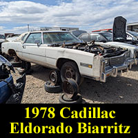 Junkyard 1978 Cadillac Eldorado Biarritz