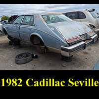 Junkyard 1982 Cadillac Seville