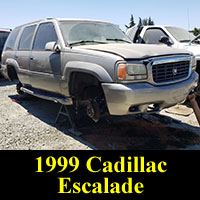 Junkyard 1999 Cadillac Escalade