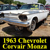 Junkyard 1963 Chevrolet Corvair Monza