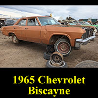 Junkyard 1965 Chevy Biscayne