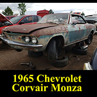 Junkyard 1965 Chevrolet Corvair Monza