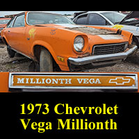 Junkyard 1973 Chevrolet Vega Millionth Edition
