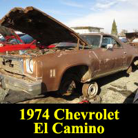 Junkyard 1974 El Camino