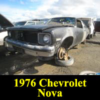 Junkyard 1976 Chevrolet Nova