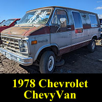 Junkyard 1978 Chevrolet ChevyVan
