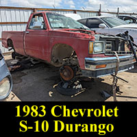 Junkyard 1983 Chevrolet S-10 4x4