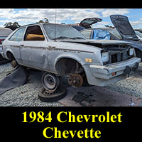 Junkyard 1984 Chevrolet Chevette