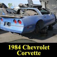 Junkyard 1984 Chevrolet Corvette