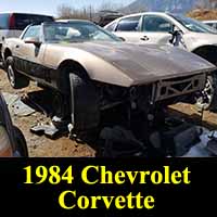 Junkyard 1984 Chevrolet Corvette