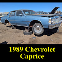 Junkyard 1989 Chevrolet Caprice