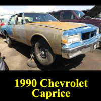 Junkyard 1990 Chevrolet Caprice