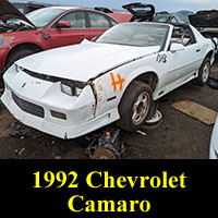 Junkyard 1992 Chevrolet Camaro
