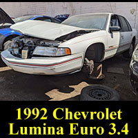 Junked 1992 Chevrolet Lumina Euro 3.4