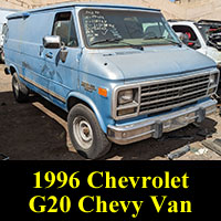 Junkyard 1995 Chevy Van