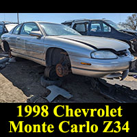 Junkyard 1998 Chevrolet Monte Carlo Z34