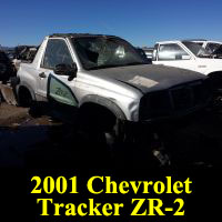 Junkyard 2001 Chevrolet Tracker