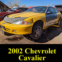 Junked 2002 Chevy Cavalier
