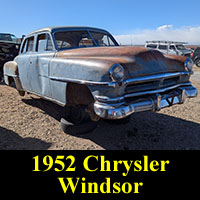 Junkyard 1952 Chrysler Windsor
