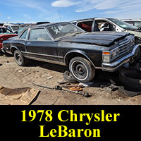 Junkyard 1978 Chrysler LeBaron Coupe