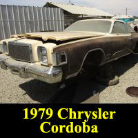 Junkyard 1979 Chrysler Cordoba