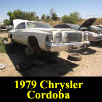 Junkyard 1979 Chrysler Cordoba