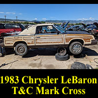 Junkyard 1983 Chrysler LeBaron