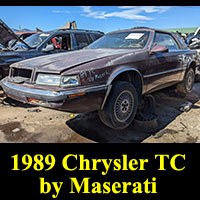 Junkyard 1989 Chrysler TC by Maserati