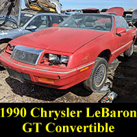 Junkyard 1990 Chrysler LeBaron Convertible