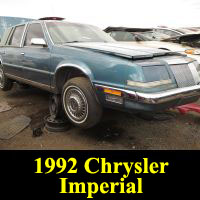 Junkyard 1992 Chrysler Imperial