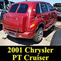 Junkyard 2001 Chrysler PT Cruiser Bustleback