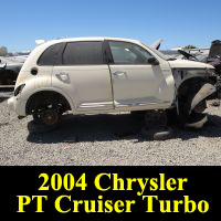 Junkyard 2004 Chrysler PT Cruiser GT Turbo